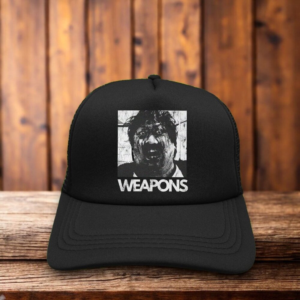 Weapons Mens Trucker Hat Black Possession Horror Movie Supernatural Kids Cap